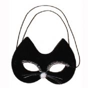 Black Cat face mask for Cat Costume